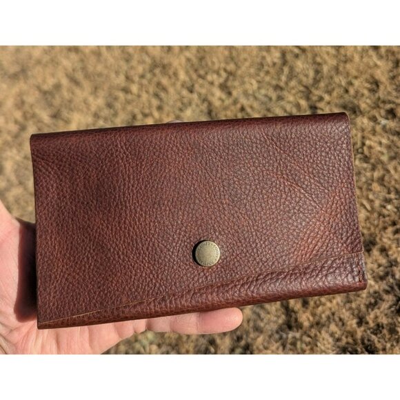 NEW Portland Leather Goods PLG Rancher Wallet Nutmeg Brown - Picture 1 of 10